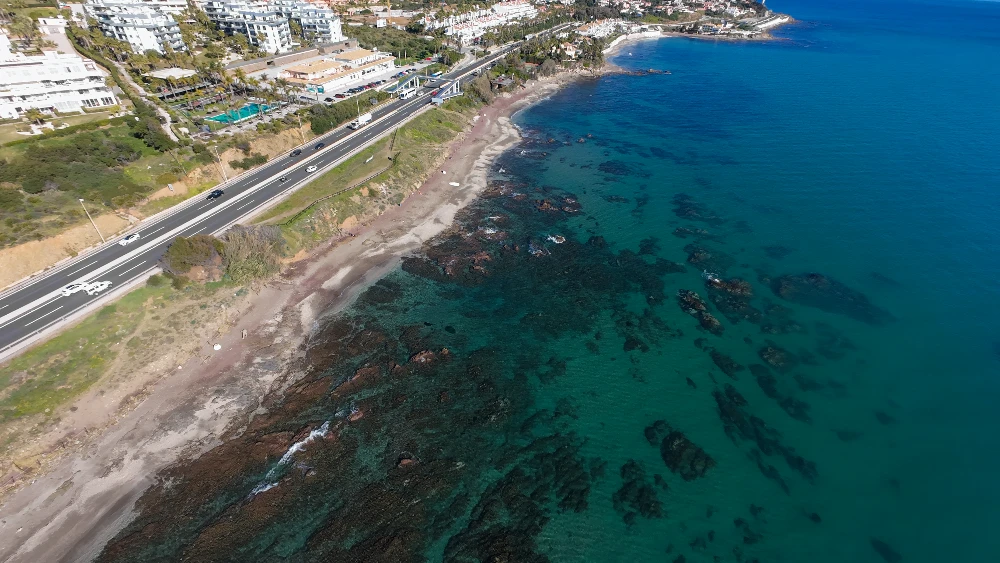 playa el chaparral mijas costa